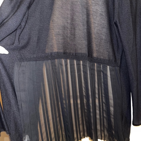 Fever Black Cardigan size medium - Picture 5 of 7